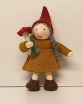 Taschenzwergin mit Pilz (Großmutter) Ambrosius